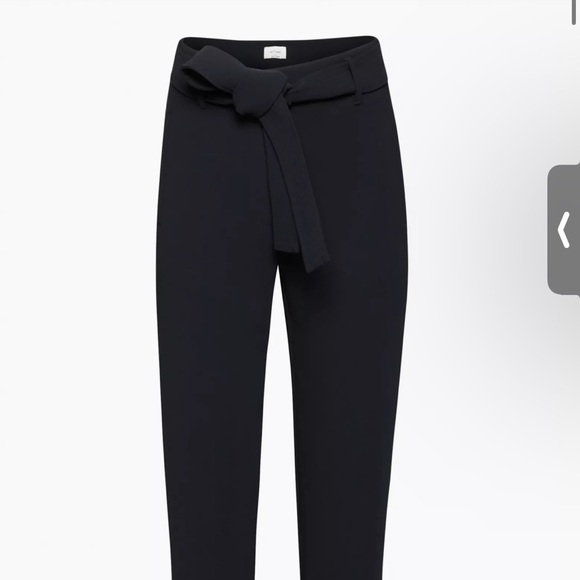 Aritzia Tie Front Pant - Picture 1 of 2